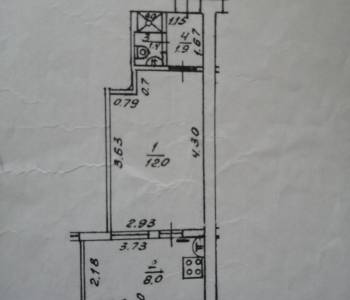 Продается 1-комнатная квартира, 24 м²