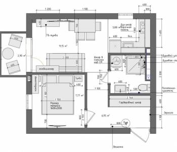Продается 1-комнатная квартира, 38 м²