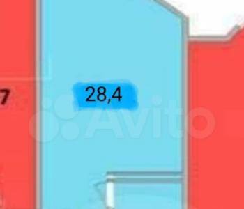 Продается 1-комнатная квартира, 28,4 м²