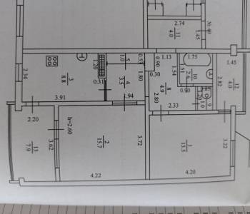 Продается 2-х комнатная квартира, 67 м²