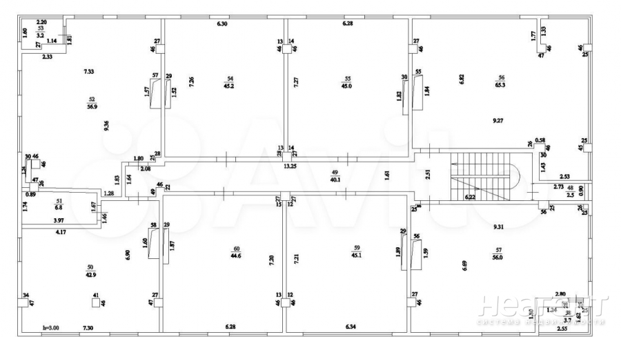 Продается 1-комнатная квартира, 68 м²