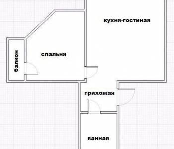 Продается 2-х комнатная квартира, 36 м²