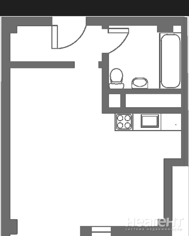 Продается 1-комнатная квартира, 35 м²