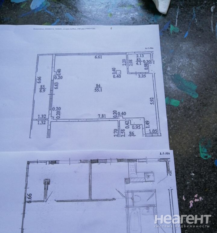 Продается 3-х комнатная квартира, 70 м²