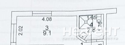 Продается 1-комнатная квартира, 24 м²