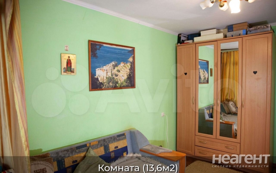 Продается 1-комнатная квартира, 44,2 м²