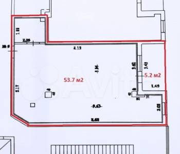 Продается 2-х комнатная квартира, 58,9 м²