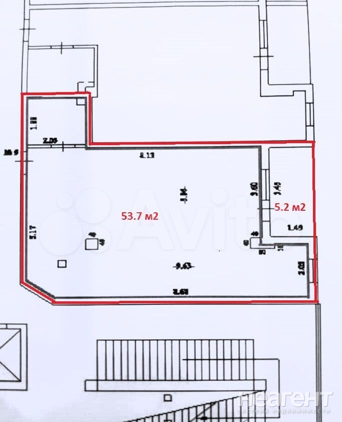 Продается 2-х комнатная квартира, 58,9 м²