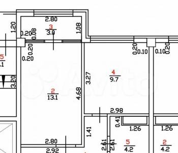 Продается 1-комнатная квартира, 36,6 м²