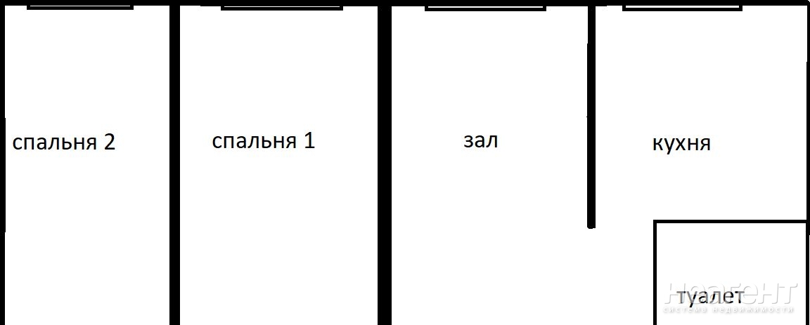 Продается 3-х комнатная квартира, 68,5 м²