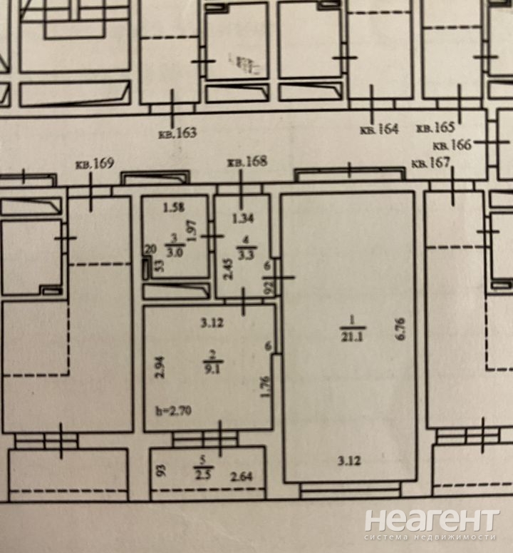 Сдается 1-комнатная квартира, 38 м²