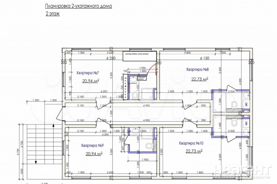 Продается 1-комнатная квартира, 21 м²