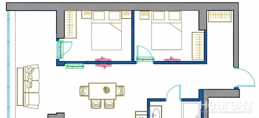 Сдается Многокомнатная квартира, 86 м²