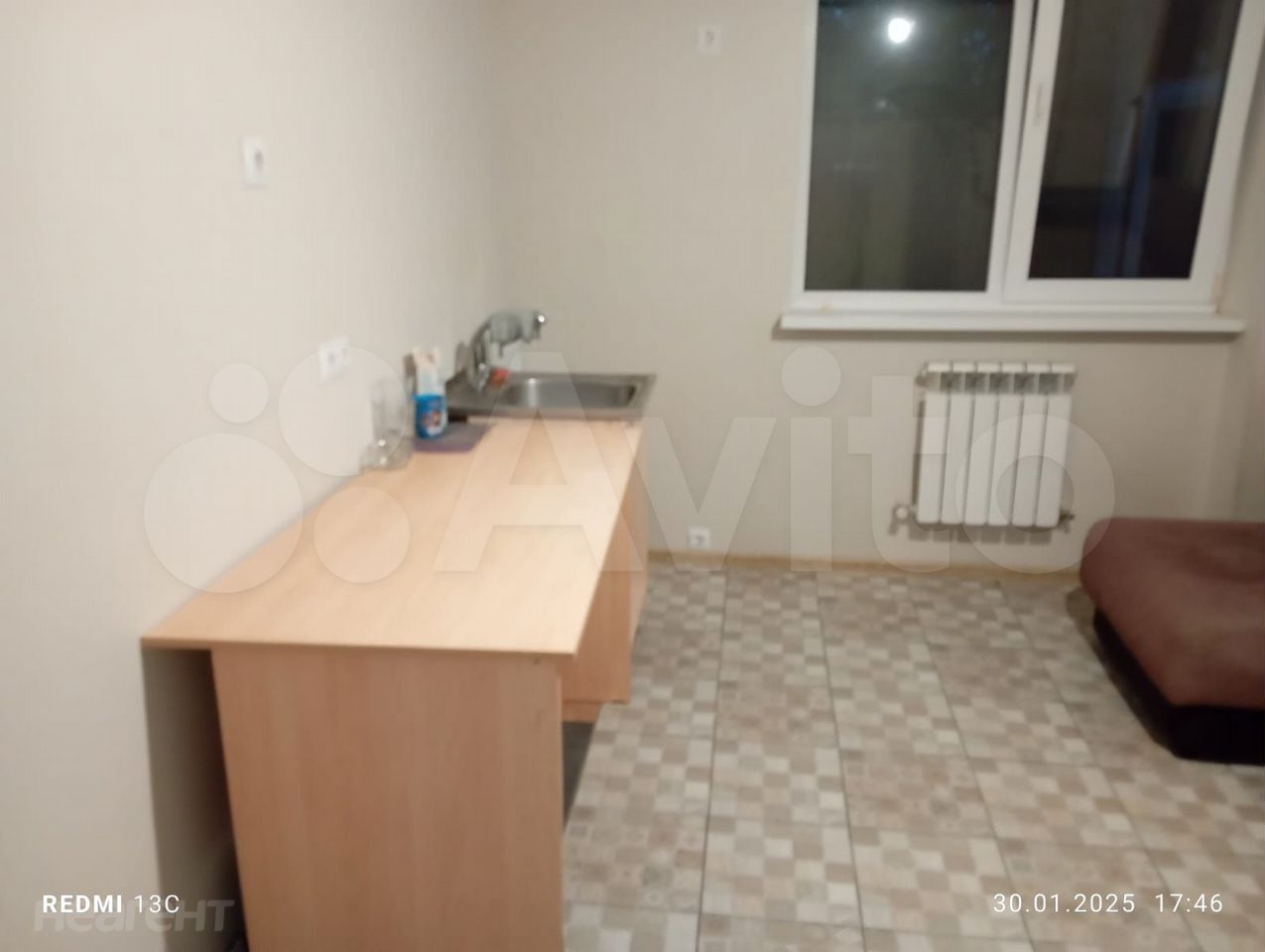 Продается 1-комнатная квартира, 35 м²