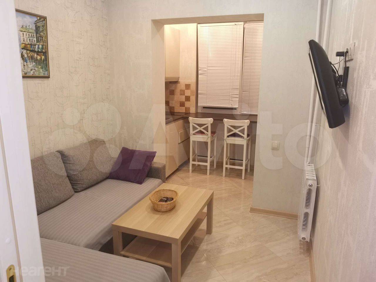 Сдается 1-комнатная квартира, 50 м²