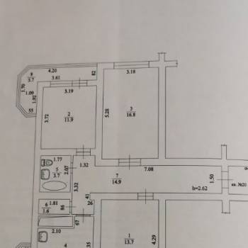 Продается 3-х комнатная квартира, 71,9 м²