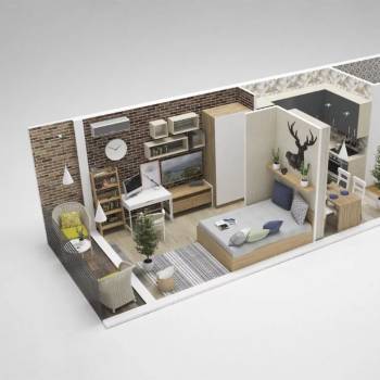 Продается 1-комнатная квартира, 30 м²