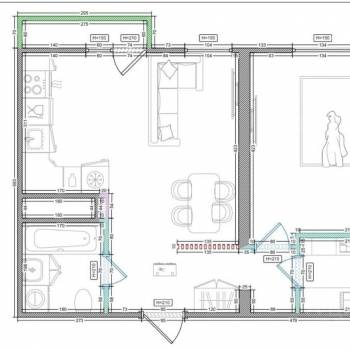 Продается 1-комнатная квартира, 46 м²