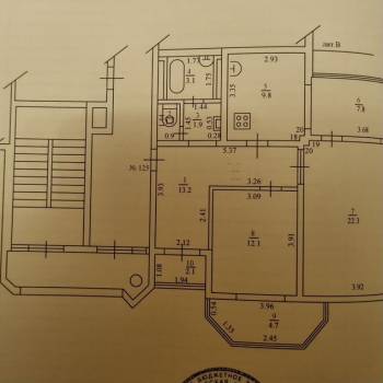 Продается 3-х комнатная квартира, 79 м²