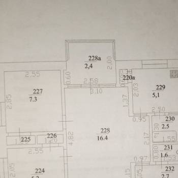 Продается 3-х комнатная квартира, 42 м²