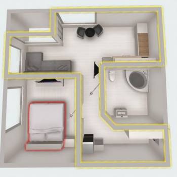 Продается 1-комнатная квартира, 35,6 м²