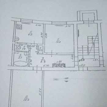 Продается 2-х комнатная квартира, 56,6 м²