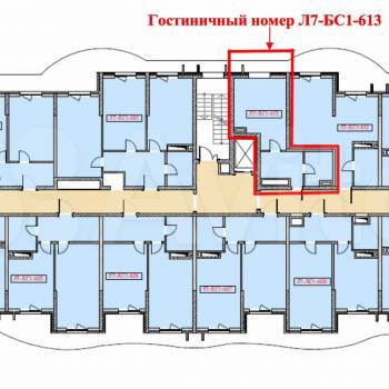 Продается 1-комнатная квартира, 27,3 м²