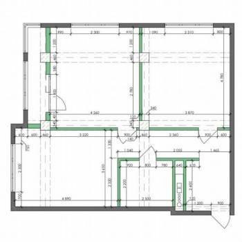 Продается 2-х комнатная квартира, 84,4 м²