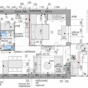 Продается 1-комнатная квартира, 62,1 м²