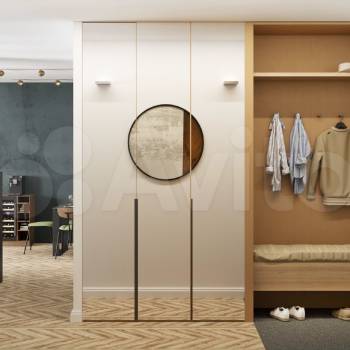 Продается 1-комнатная квартира, 62,1 м²