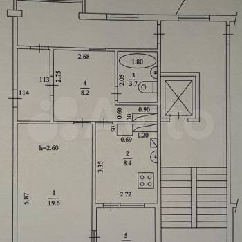 Продается 1-комнатная квартира, 39,9 м²