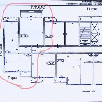 Продается 1-комнатная квартира, 108 м²