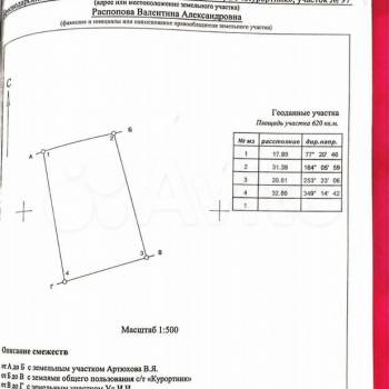 Продается Участок, 620 м²