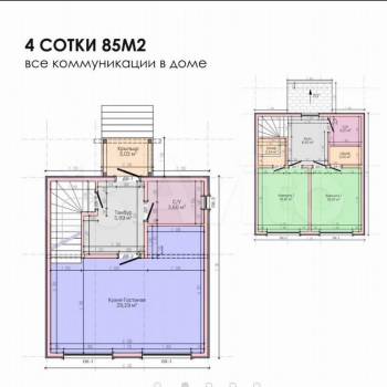Продается Дом, 80 м²