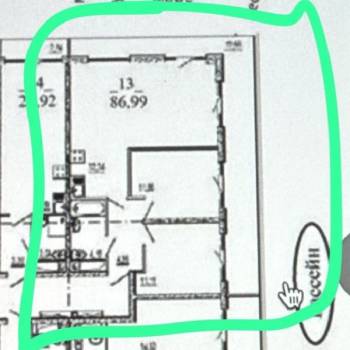 Продается 3-х комнатная квартира, 87 м²