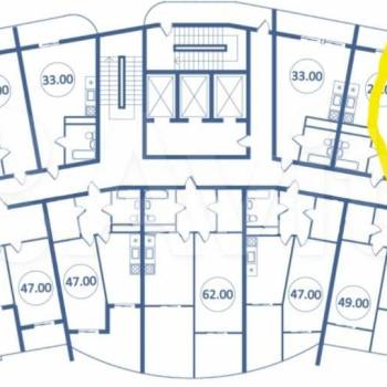 Продается 1-комнатная квартира, 28,4 м²