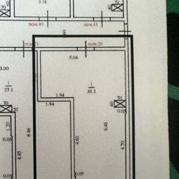 Продается 1-комнатная квартира, 31,1 м²