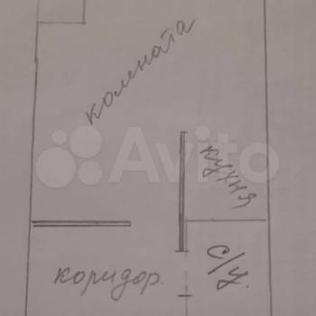 Продается 1-комнатная квартира, 33 м²