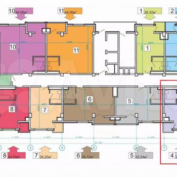 Продается 1-комнатная квартира, 26,2 м²