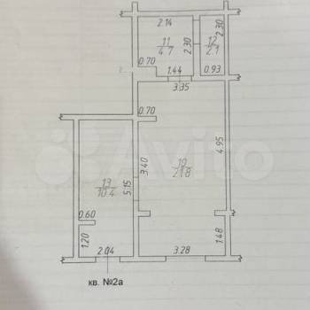 Сдается 1-комнатная квартира, 42 м²