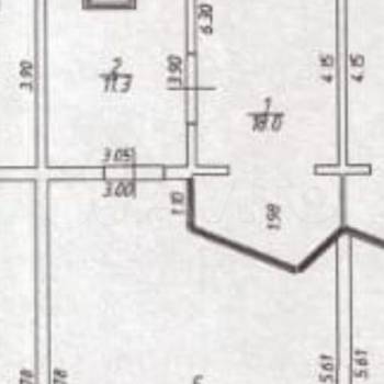 Продается 2-х комнатная квартира, 41 м²