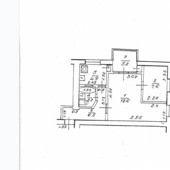 Продается 2-х комнатная квартира, 40 м²
