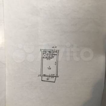 Продается 1-комнатная квартира, 15,7 м²