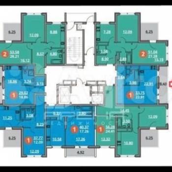 Продается 1-комнатная квартира, 38,5 м²