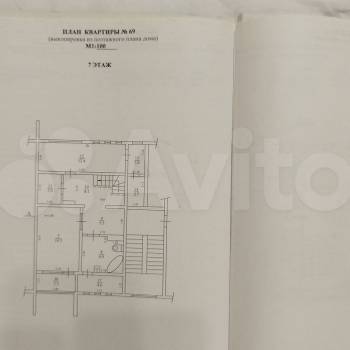 Продается Многокомнатная квартира, 100 м²