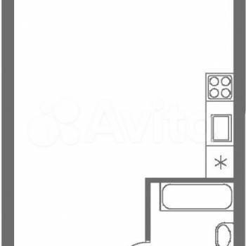 Продается 1-комнатная квартира, 31,2 м²