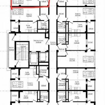 Продается 1-комнатная квартира, 25,5 м²
