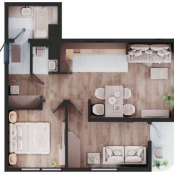 Продается 2-х комнатная квартира, 53 м²