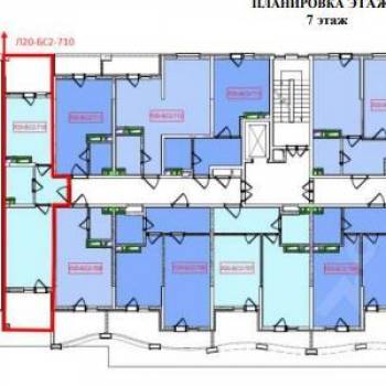 Продается 2-х комнатная квартира, 51,42 м²