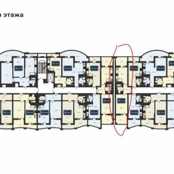 Продается 2-х комнатная квартира, 51,42 м²